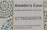 Aladdin's Cave business card